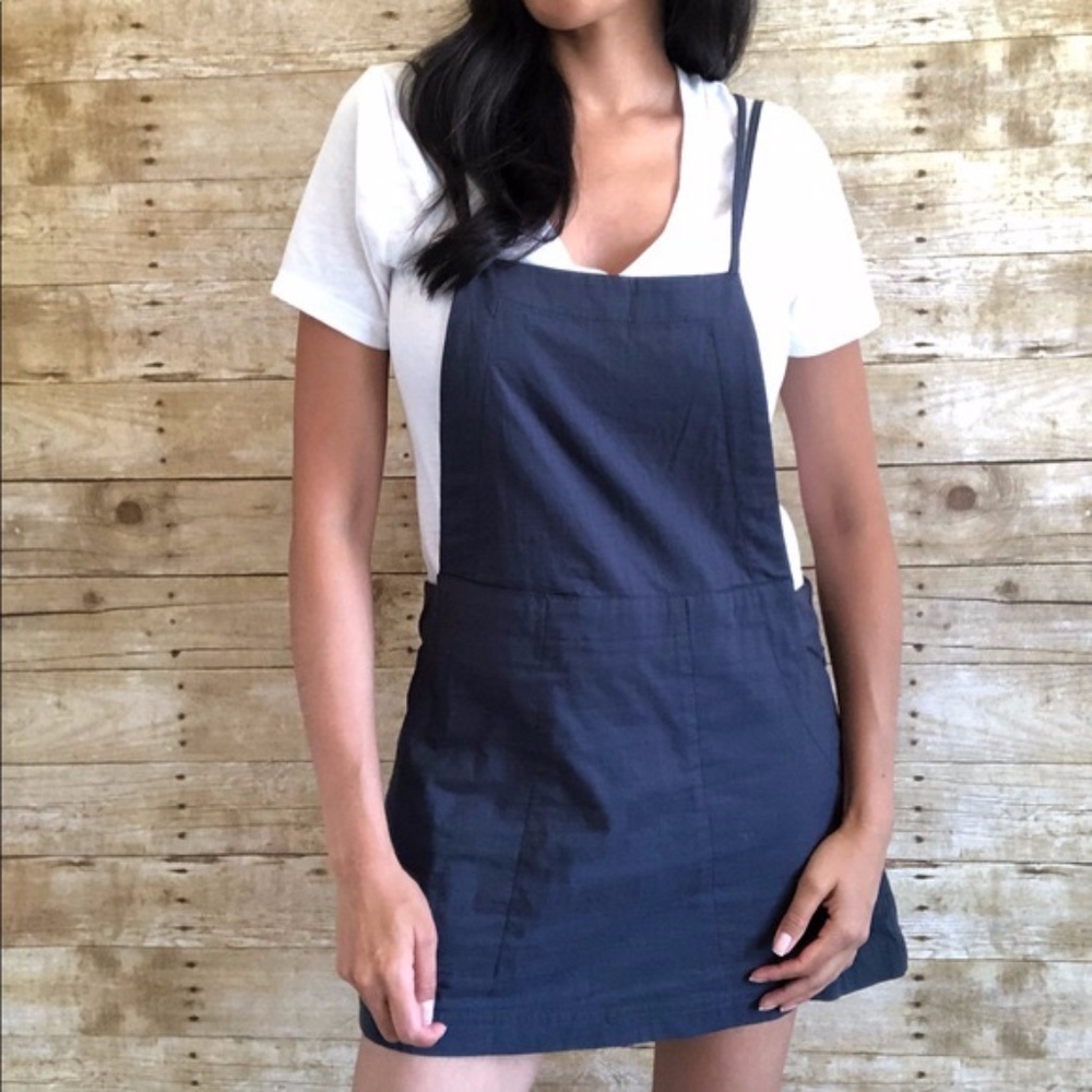 Free People Crushed Velvet Overall Jumper